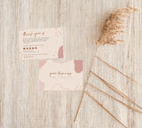 Terracotta Small Business Thank You Card | Boutique Thank You Template