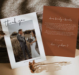 Terracotta Wedding Bundle Template | Minimalist Desert Wedding Invite