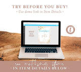 Pampas Grass Cards and Gifts Sign | Minimalist Wedding Sign Template
