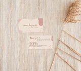 Modern Small Business Thank You Card | Boutique Thank You Template