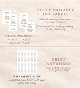 Hand Sanitizer Labels | Share Love Not Germs