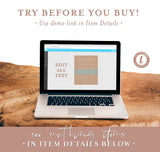 Certificate of Marriage Template | Minimalist Wedding Certificate