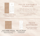 Modern Beige Wedding Timeline Template | Minimalist Events Timeline