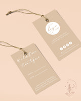 Boho Small Business Hang Tag | Boutique Clothing Tag Template