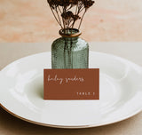 Terracotta Wedding Bundle Template | Minimalist Desert Wedding Invite