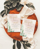 Desert Bridal Shower Invitation | Fiesta Bridal Shower Invite