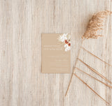 Wedding Downsize Announcement Card | Covid Wedding Update