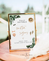 Tropical Bachelorette Party Sign | Beach Bachelorette Party Sign