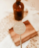 Small Business Thank You Sticker | Boho Business Package Sticker