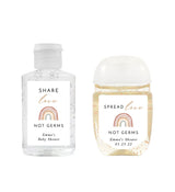 Hand Sanitizer Labels | Share Love Not Germs