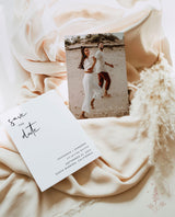 Photo Save the Date Template | Minimalist Save the Date Template