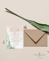 Fiesta Baby Shower Editable Invitation Template | Southwestern Shower
