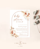 Baby Shower By Mail Invite | Girl Baby Shower