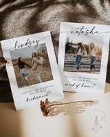 Will You Be My Bridesmaid | Bridesmaid Photo Card