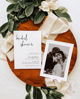 Minimalist Bridal Shower Invite | Modern Bridal Shower Invites