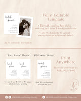 Minimalist Bridal Shower Invite | Modern Bridal Shower Invites