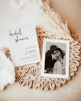 Minimalist Bridal Shower Invite | Modern Bridal Shower Invites