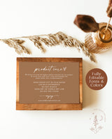 Beige Thank You Card | Made with Love Product Care