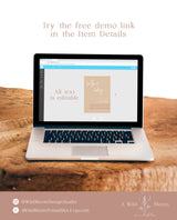 Minimalist Baby Shower Invitation | Gender Neutral Baby Shower