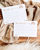 Rainbow Advice for Parents Card Shower | Advice for Mommy