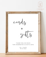 Minimalist Wedding Sign Template | Customizable Wedding Signage