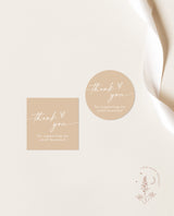 Small Business Thank You Sticker | Boho Business Package Sticker