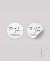 Small Business Thank You Sticker | Boho Business Package Sticker