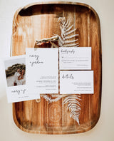 Minimalist Wedding Bundle Template | Editable Minimalist Wedding Templates