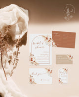 Bohemian Bridal Shower Invite | Minimalist Bridal Shower Bundle