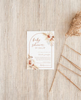 Baby Shower By Mail Invite | Girl Baby Shower