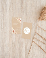 Modern Small Business Card Template | Boutique Business Card Template