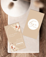 Modern Small Business Card Template | Boutique Business Card Template