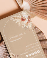 Modern Small Business Card Template | Boutique Business Card Template