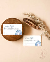 Diaper Raffle Card Template | Gender Neutral Diaper Raffle Ticket