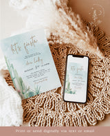 Fiesta Baby Shower Invitation Template | Boy Baby Shower Invite