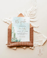 Fiesta Baby Shower Invitation Template | Boy Baby Shower Invite