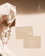 Beige Thank You Card | Made with Love Product Care
