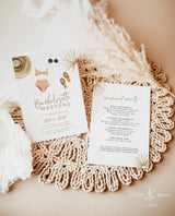 Tropical Bachelorette Party Invitation | Tropical Bachelorette Itinerary