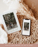 Photo Elopement Announcement | Photo Wedding Announcement