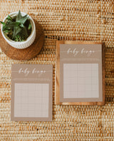 Baby Bingo Shower Game | Boho Baby Bingo Game Template