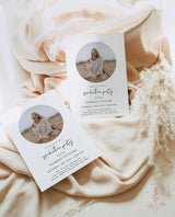 Graduation Party Invite Template | Minimalist Graduation Announcement