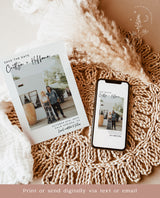 Minimalist Save the Date Invites | Photo Save the Dates