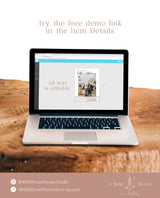 Minimalist Save the Date Invites | Photo Save the Dates