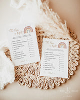 The Price is Right Baby Shower Game | Rainbow Baby Shower Game