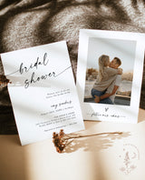 Bridal Shower Invitation | Modern Bridal Shower Invites