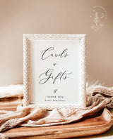 Minimalist Custom Sign Template | Custom Bridal Shower Signs
