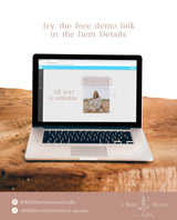 Graduation Party Invitation Template | Minimalist Graduation Announcement