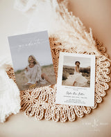 Graduation Party Invitation Template | Minimalist Graduation Announcement