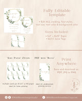 Baby Shower Mimosa Bar Sign | Greenery Baby Brunch Momosa Bar