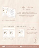Tropical Bachelorette Party Editable Invitation | Pool Bachelorette Itinerary